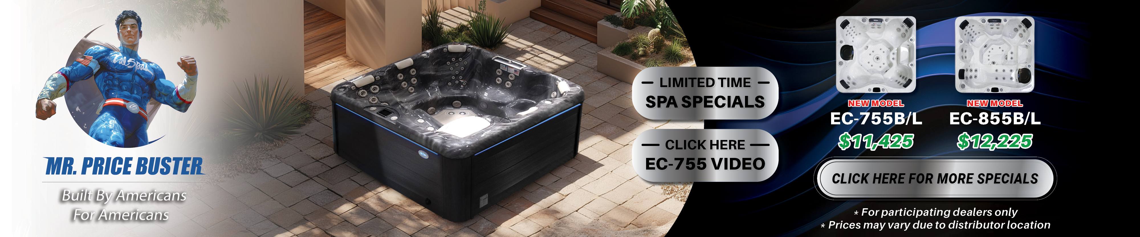 Calspas hot tub being used in a family setting - Moncton